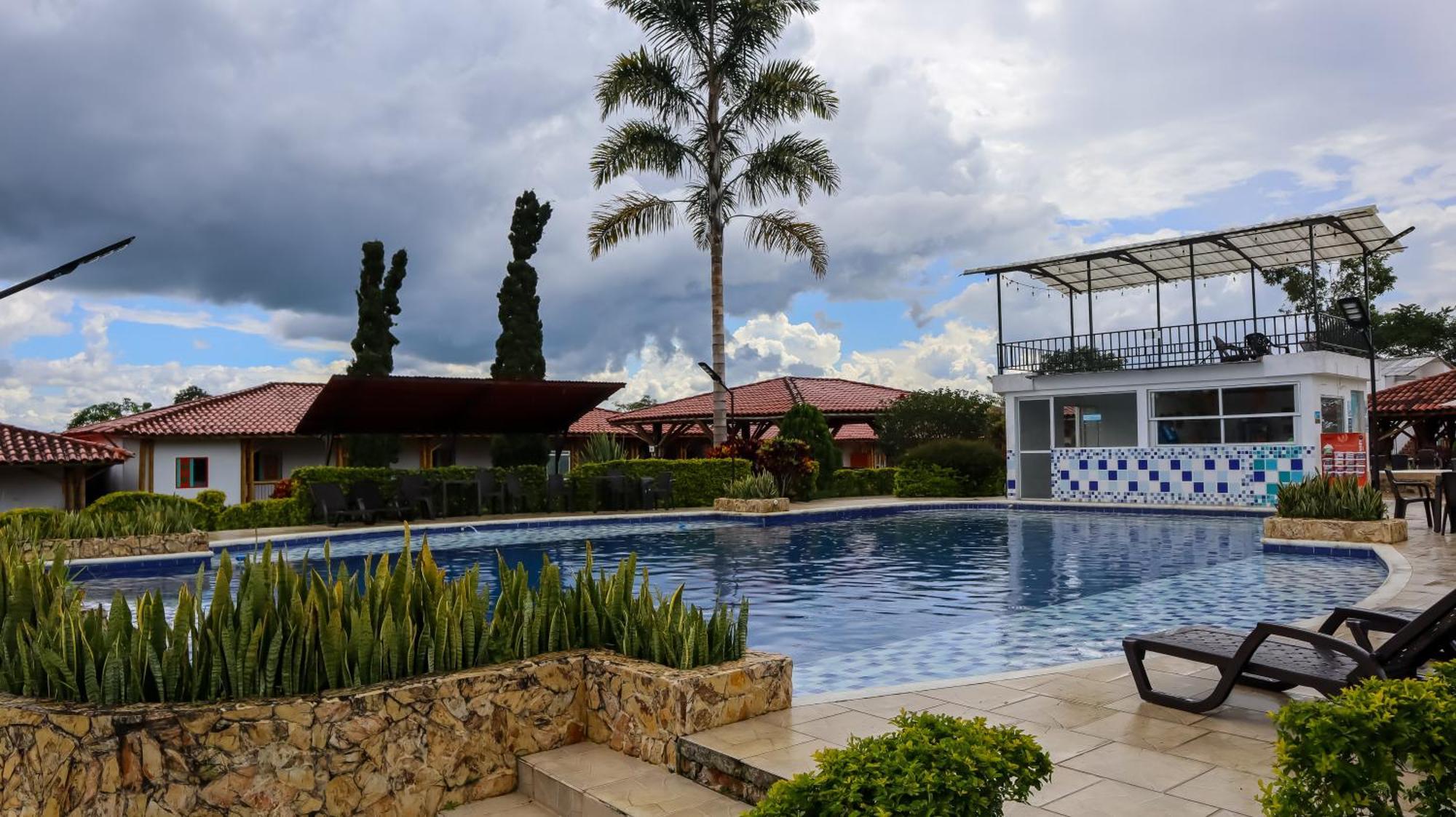 Hotel Parque De Los Arrieros Montenegro Zewnętrze zdjęcie